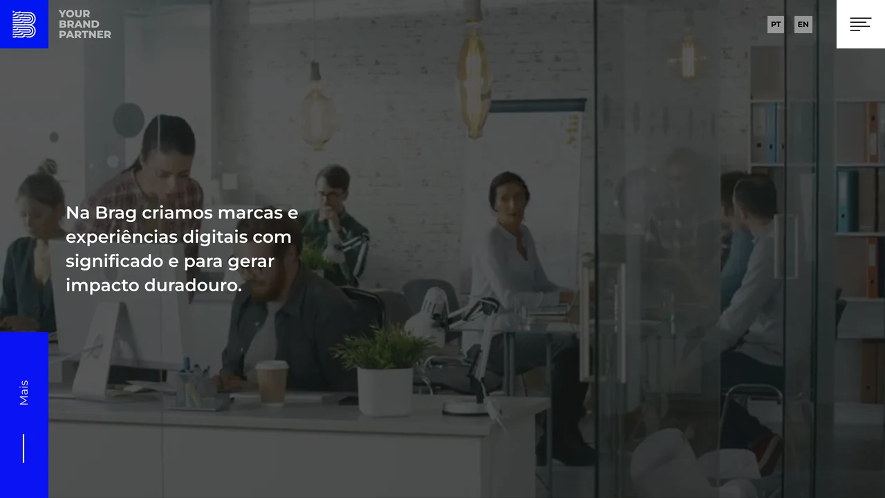 Captura do site de BRAG